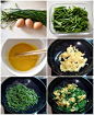 如何做韭苔炒鸡蛋的做法（荤菜菜谱）