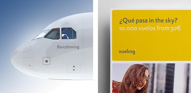 西班牙Vueling伏林航空公司品牌VI...