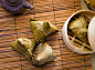 中国饺子，通常在春节治疗期间采取的粽子