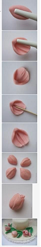 easy fondant tulip