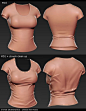 Zbrush T-shirt sculpture for personal 3D sketchbook. It was awesome to experiment with the workflow between MD2 and Zbrush.Took me approximately 5 hours, MD2 really helped to speed up the creation of the base mesh.