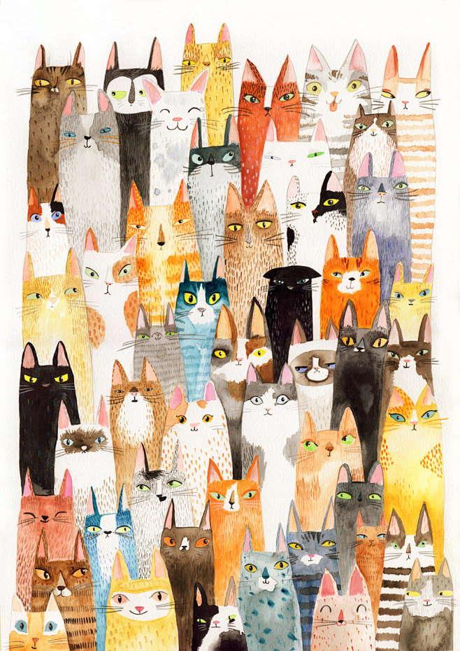 A3 print CATS CATS C...