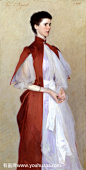 罗伯特·哈里森夫人的画像 - Portrait of Mrs Robert Harrison