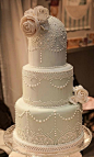 婚礼蛋糕 美食 美食菜谱 蛋糕 婚礼 你想要一场蕾丝主题的婚礼么