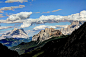 Photograph View on Pelmo and Civetta mountains by Giorgio Carraro