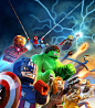 Lego Marvel Super Heroes Part 2: Key Art and Print Ads on Behance