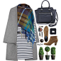 @polyvore @polyvore-editorial 

#longsleevedress #fall #fallcolors #blue #camel #brown #stripes #striped #navy #rebeccaminkoff #totebag #ankleboots #solesociety #viviennewestwood #scarf #plaid #netaporter #lanecrawford #belt #valentino #woolcoat #grey #co