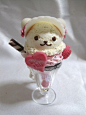 可爱的小熊冰淇淋!