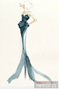 奢华时尚大师们给迪士尼公主设计的服装手稿 - 服装画\手绘 - 穿针引线服装论坛