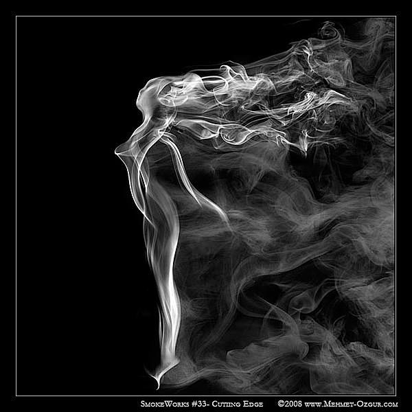 捕风-Mehmet Ozgur的烟雾艺术...