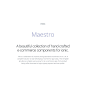 Products : Maestro is a beautifully designed Ionic starter app template coding built with Ionic Framework. A celebration of creativity with guaranteed smoothness in UI / UX. A complete solution to start developing e-Commerce app today. Maestro provides a 