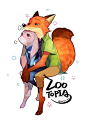 #Zootopia# #疯狂动物城# #Nick# #Judy# #迪士尼# #动画# #电影# #3D# #欧美# #同人# #手绘# #人设# #海报#