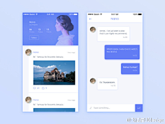 陌北默采集到app_对话列表