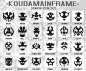 Icon set - Demon by koudamainframe on deviantART