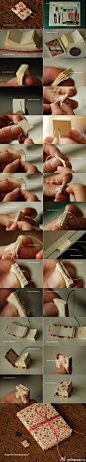 how to bind a miniature book