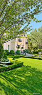 French Chateau Style Residential Estate and Formal Garden