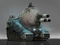 Bubble Tank, Alex Konstad :  Tank painted during my session on Level Up, thanks Darek, Wojtek and Jonas for having me!