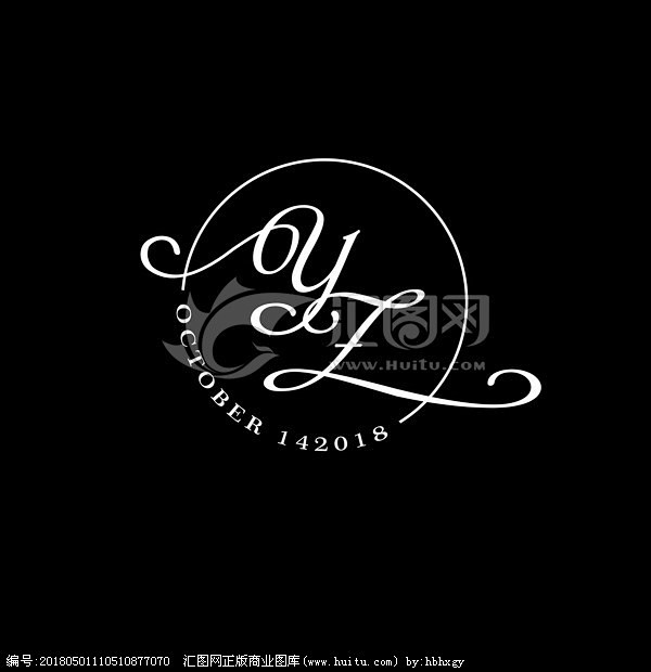 YZ婚礼logo设计
