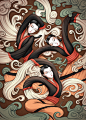 Women from different Dynasties of China on Behance