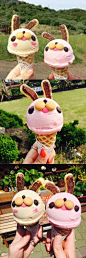 济州岛chichipong兔子冰淇淋