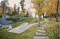 2017 ASLA 居住设计荣誉奖: 抽象形态的住宅景观，纽约 / HOLLANDERdesign Landscape Architects -  谷德设计网 - gooood