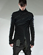 post apocalyptic fashion / men's fashion / alternative fashion / cyberpunk / all black / dark future / urban dystopia