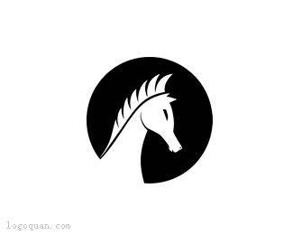 标志说明：马头标志设计欣赏。