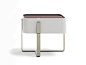 EDEN | Bedside table Eden Collection By Capital Collection design BOATTOMARTINOstudio : Download the catalogue and request prices of Eden | bedside table By capital collection, lacquered bedside table with drawers design BOATTOMARTINOstudio, eden Collecti