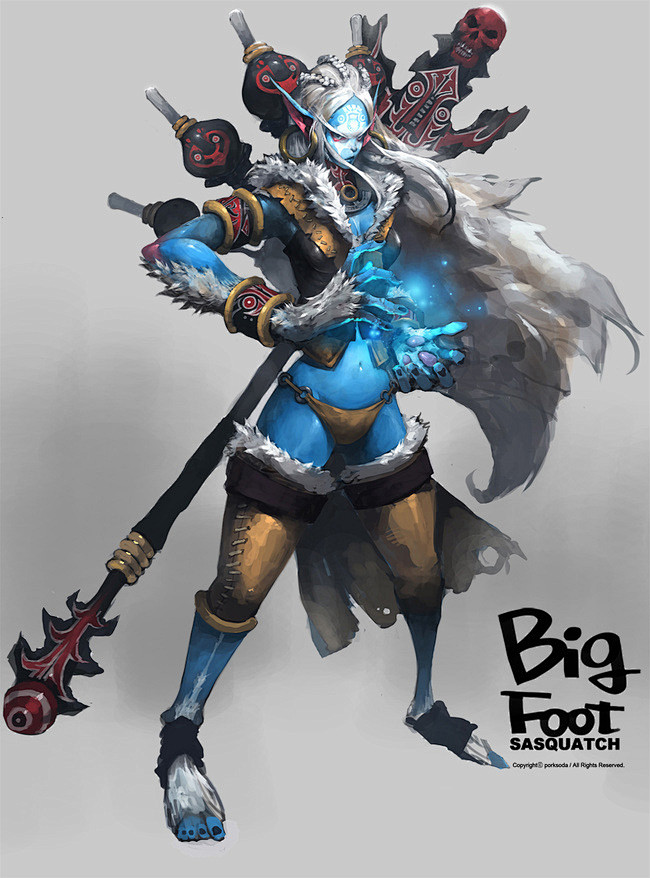 来自{CG部落}韩国游戏Big Foot...