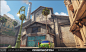 Overwatch - Havana Distillery Exterior, Lucas Annunziata : The Don Rumbotico Distillery was the first large exterior that I've worked on for Ovewatch.  I spent a fair amount of time iterating on the geometry and materials to translate a distillery into th