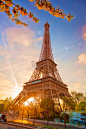 法国,埃菲尔铁塔,春天,巴黎,居斯塔夫·埃菲尔,垂直画幅,天空,公园,早晨,旅行者