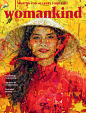 《Womankind》女性杂志三周年12期封面设计(2)