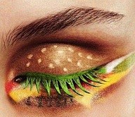 Hamburger eye 