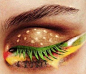 Hamburger eye 