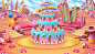 Candy world - Playground Disney : bg