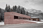 Vierschach Fire Station by Pedevilla Architects : <p>简约力度，Vierschach的红色消防站</p>

