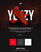 Adidas X Kanye West 'Yeezy Bloodline' Web/App Concept : The recent launch of Kanye West’s Yeezy collection with Adidas Originals has taken the fashion world by storm. I wanted to shake things up some more. I worked on the following concept which would int