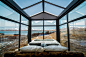以大自然为装饰的玻璃房~
全球最好的设计，尽在普象网 pushthink.com