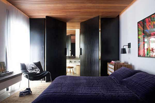 #卧室# 巴西圣保罗别致公寓设计 | 品...