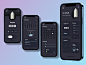 Essential Oil Diffuser App Design diffuser design figma ui essential a