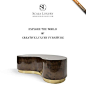 Fagiolo Coffee table by Scala Luxury: 
