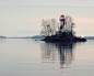 74. The Lost Lighthouse, North Bay, 安大略省, 加拿大。我喜欢这座灯塔的样子，我喜欢这座灯塔的名字