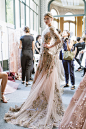 #streetsfinest# Zuhair Murad | FALL 2017 COUTURE BACKSTAGE.处处是仙女,美不胜收 ​​​