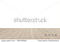 Wood floor in sepia brown wooden texture with white wall room background for interior design decoration