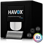 Amazon.com : HAVOX - Photo Studio HPB-40D - Dimension 16'x16'x16' - Dimmable LED Lighting "Daylight" 5500k - 13, 000 lumens - CRI 93 - Make your commercial photos e-commerce : Camera & Photo