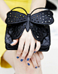 Chanel butterfly clutch