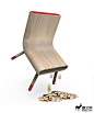 宝座？这不就是一把普通的椅子么？葡萄牙设计团队Pedro Gomes受到受全球经济危机的启发，发明了这把椅子。他们将小猪扑满的功能与现代椅子设计相结合，创造了多功能一体化并且能帮你储蓄零花钱的椅子。
