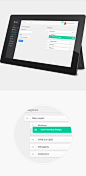 Productivity Platform on Behance