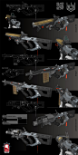 Modular Weapon System, Kris Thaler : Modular Weapon System by rmory studios
