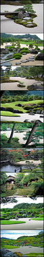 #景观设计# #日系# #和风# 日本庭院 【岛根县的足立美术馆】连续13年被美国的某专门介绍日本庭园的杂志评为日本庭园第一